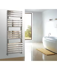 APS11659 Queenstown Chrome Designer Towel Radiator - 1600*600mm Chrome 