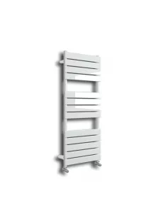 APS11663 Queenstown White Designer Towel Radiator - 1200*450mm White