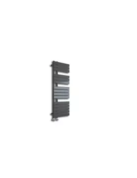 APS11680 Wellington Grey Designer Offset Towel Radiator - 1380*500mm Anthracite 