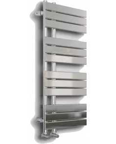 APS11682 Wellington Chrome Designer Offset Towel Radiator - 1126*500mm Chrome