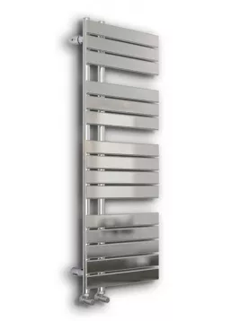 APS11683 Wellington Chrome Designer Offset Towel Radiator - 1380*500mm Chrome 