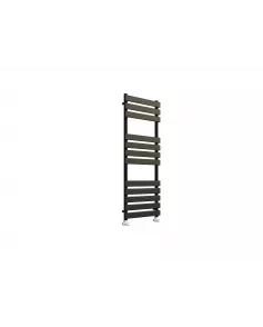 APS11693 Queenstown Orca Black Designer Towel Radiator - 1200*450mm Black 