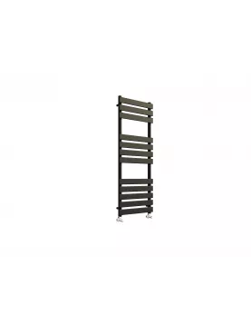 APS11693 Queenstown Orca Black Designer Towel Radiator - 1200*450mm Black 