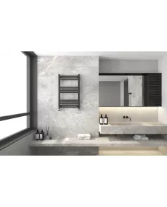 APS11701 Napier Matte Black Straight Ladder Rail - 800*500mm Black