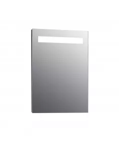 APS11709 Isla Single Horizontal Strip LED Touch Mirror w. Demist & Shaver Point - 500x700x45mm 