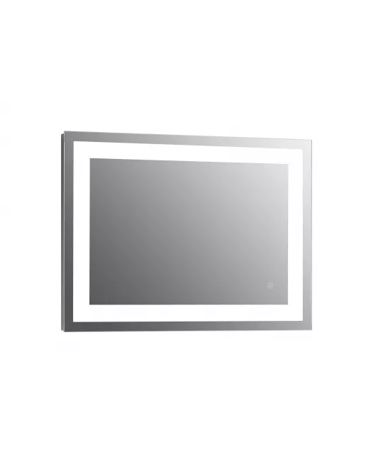 APS11715 Niamh Square Strip LED Touch Mirror w. Demist - 700x500x45mm 