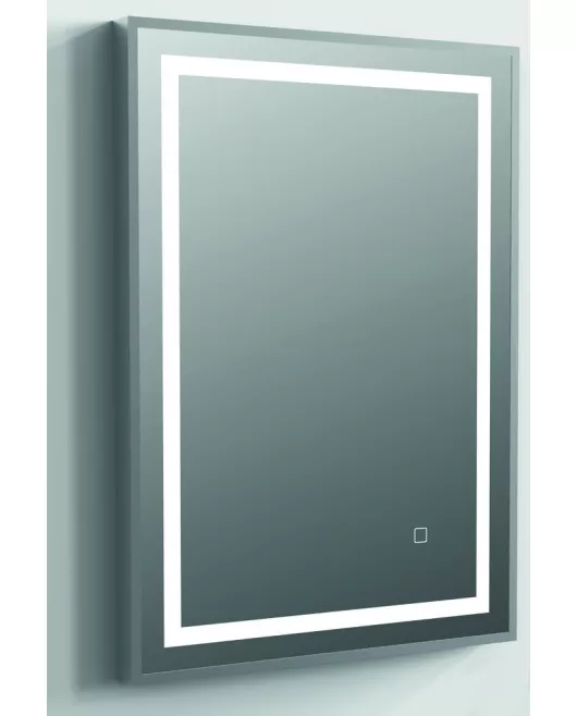 APS11720 Darcy LED Mattee Frame Mirror Grey - 500x700mm 