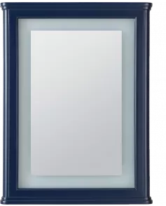 APS11777 Niamh Sapphire PVC Mirror Frame 500x700mm 