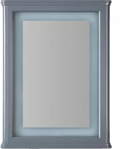 APS11778 Niamh Tailored Grey PVC Mirror Frame 500x700mm 