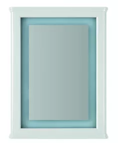 APS11874 Niamh White PVC Mirror Frame 500x700mm 