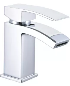 APS11916 Brecon Modern Curve Basin Mono Chrome