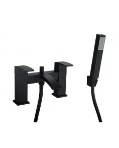 APS11948 Brecon Orca Bath shower mixer tap Black Black