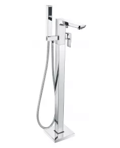 APS11964 Swansea Chrome Floor Standing Bath Filler Chrome