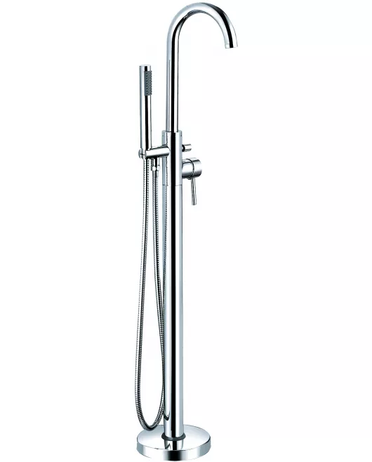 APS11974 Harlech Floor Standing Bath Filler Chrome