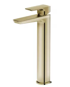 APS11976 Swansea Brass Freestanding Mono Mixer Tap Brushed Brass