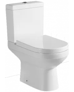 APS11978 Florence Close Coupled D Shape Pan, Seat & Fittings White