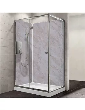 APS12031 Beige Marble Maxi Shower Wall Cladding 2400mm x 900mm x 10mm Beige