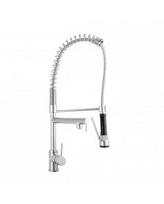 APS12207 Tall Side Kitchen Tap Rinser & Pan Fil Chrome