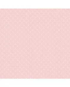 APS12539 SHOWER WALL - Scallop Blush SCA18 Pink