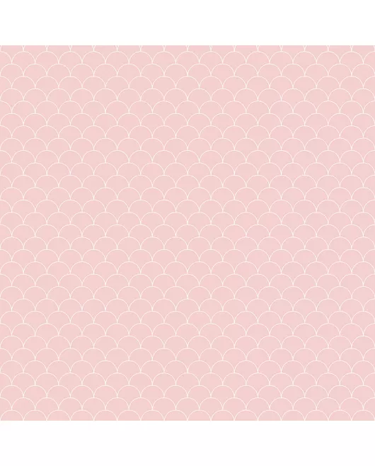APS12539 SHOWER WALL - Scallop Blush SCA18 Pink