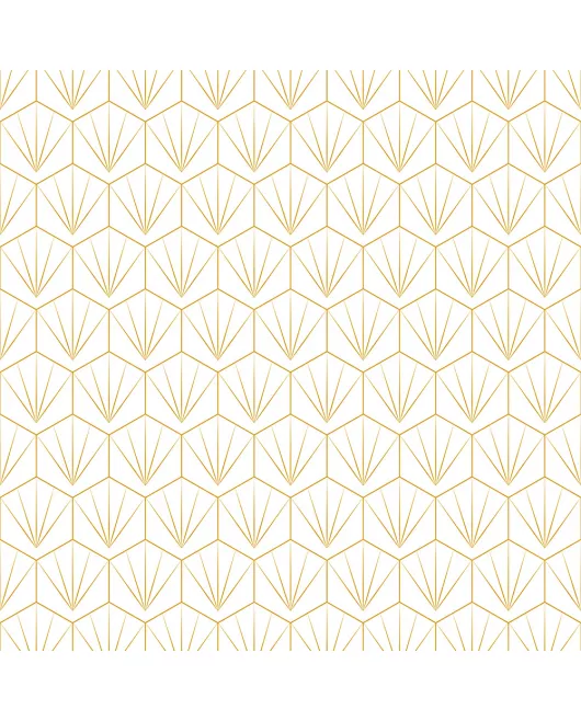 APS12542 SHOWER WALL - DECO Tile White Mustard Yellow