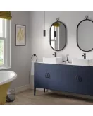 APS12544 SHOWER WALL - DECO Tile White Grey SCA43 White