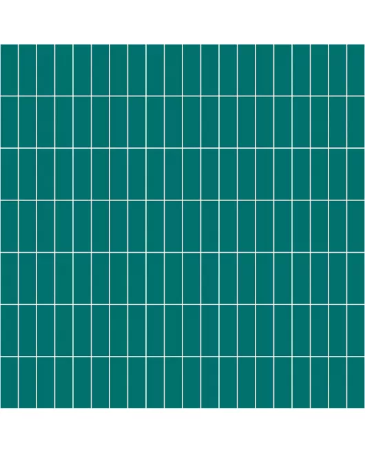 APS12545 SHOWER WALL - Vertical Tile Teal SCA44 Green