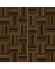 APS12548 SHOWER WALL - Square Parquet Bronze SCA47 Brown