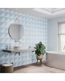 APS12552 SHOWER WALL - Grafito Tile Sky SCA53 Grey