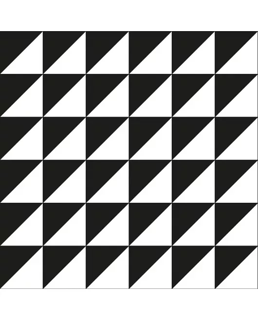 APS12553 SHOWER WALL - Grafito Tile Black & White Black/White