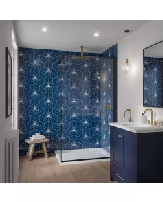 APS12554 SHOWER WALL - Starlight Sapphire SCA55 Blue