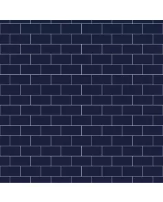 APS12557 SHOWER WALL - Navy Subway SCA21 Blue