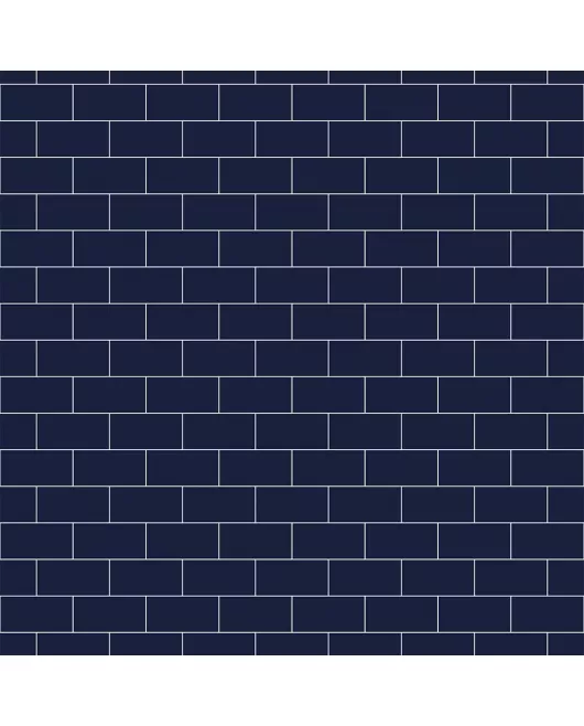 APS12557 SHOWER WALL - Navy Subway SCA21 Blue