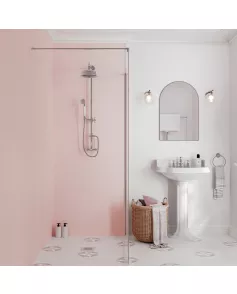 APS12559 SHOWER WALL - Blush Subway SCA23 Pink