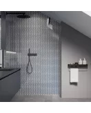APS12561 SHOWER WALL - Retro Sapphire SCA50 Blue