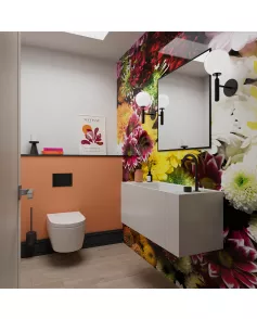 APS12570 Flower Wall SCA60 Print