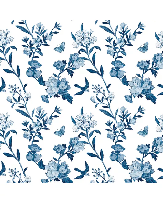 APS12576 Vintage China Blue SCA32 Print