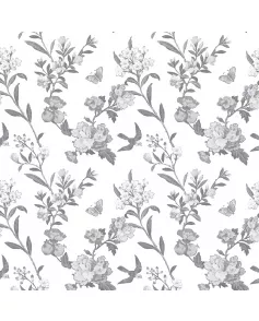 APS12577 Vintage China Grey SCA33 Print