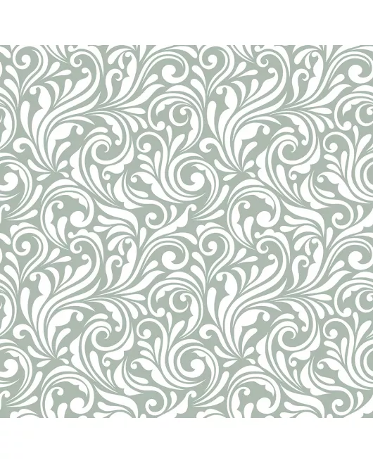 APS12579 Victorian Floral Sage SCA35 Print