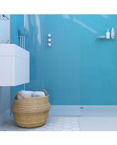 APS12587 SHOWER WALL - Azure SWA08 Blue