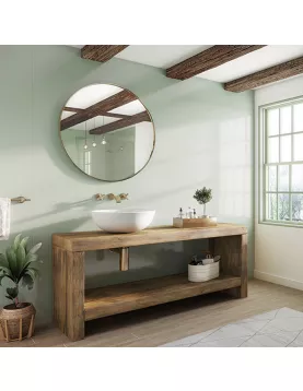 APS12589 SHOWER WALL - Sage SWA20 Green