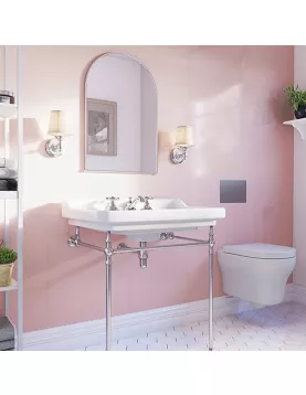 APS12590 SHOWER WALL - Blush SWA21 Pink