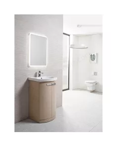 APS12638 Aster Illuminated 400mm x 700mm Mirror with Heater & Infrared Sensor 