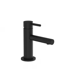 APS12693 Vitra Origin Basin Mixer Matt Black Matt Black