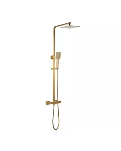 APS12740 Square Thermostatic Shower Set - Brass
Minimum Operating Pressure
0.5 Bar Brushed Brass