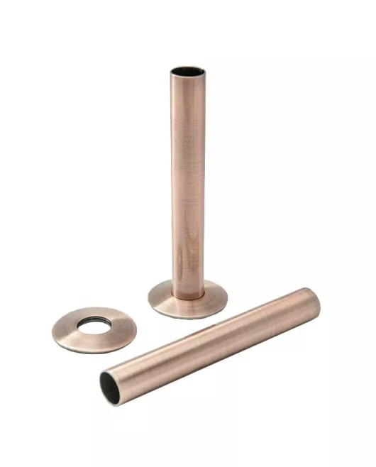 APS12812 15mm x 180mm Tube and wall plated Antique Copper Copper