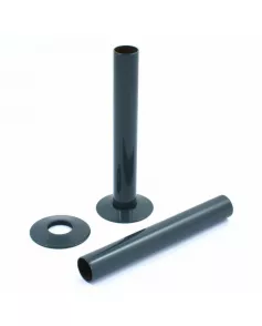 APS12813 15mm x 180mm Tube and wall plated Anthracite Anthracite