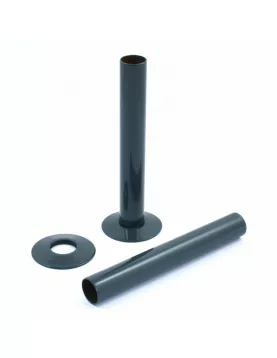 APS12813 15mm x 180mm Tube and wall plated Anthracite Anthracite