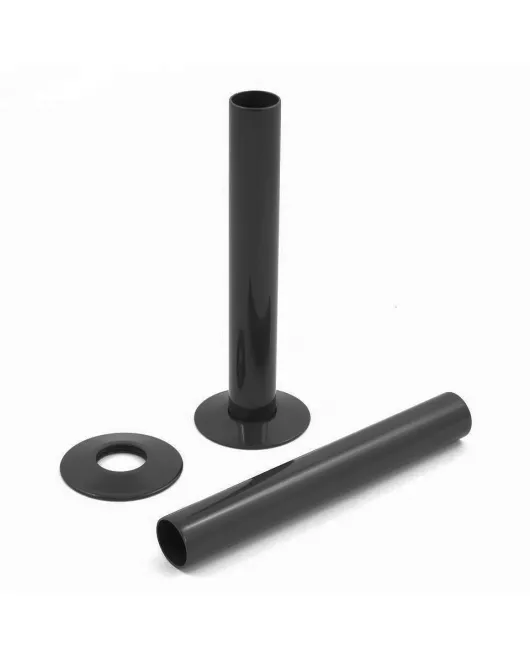 APS12814 15mm x 180mm Tube and wall plated Black Black
