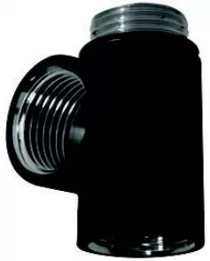 APS12815 15mm T Piece Black Black